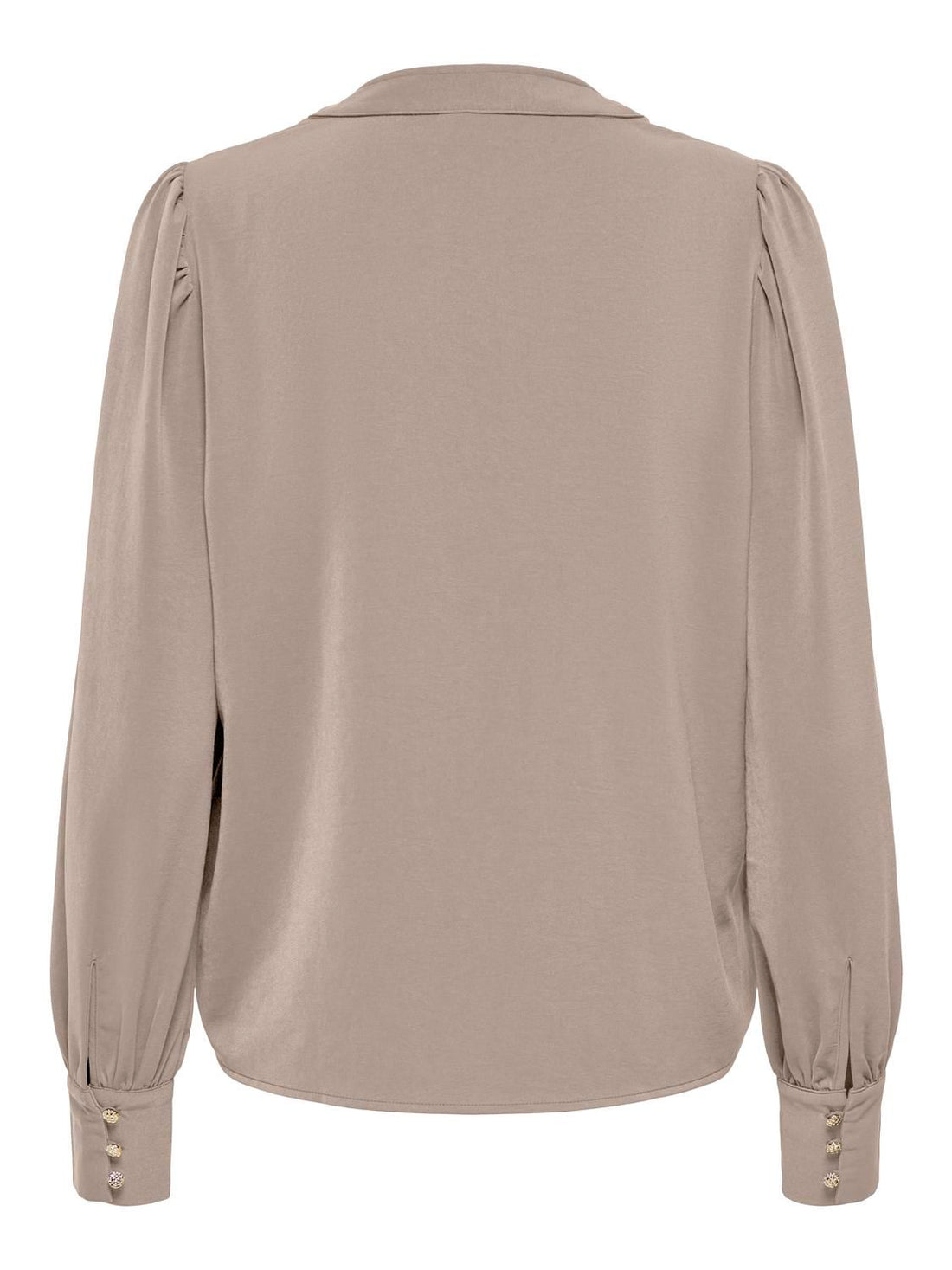 Jdyaya L/s V-Neck Wvn Beige