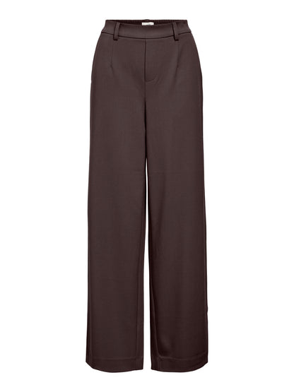 Objlisa Wide Pant Noos Brun