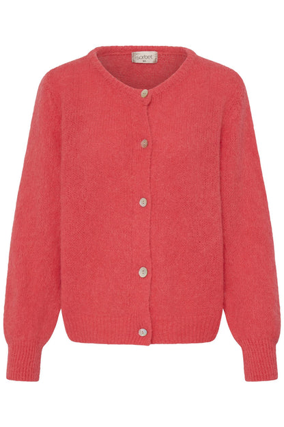 Sbgulvig Knit Cardigan Rosa