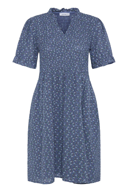 Sbalexa G Sfl Sh Dress Blå