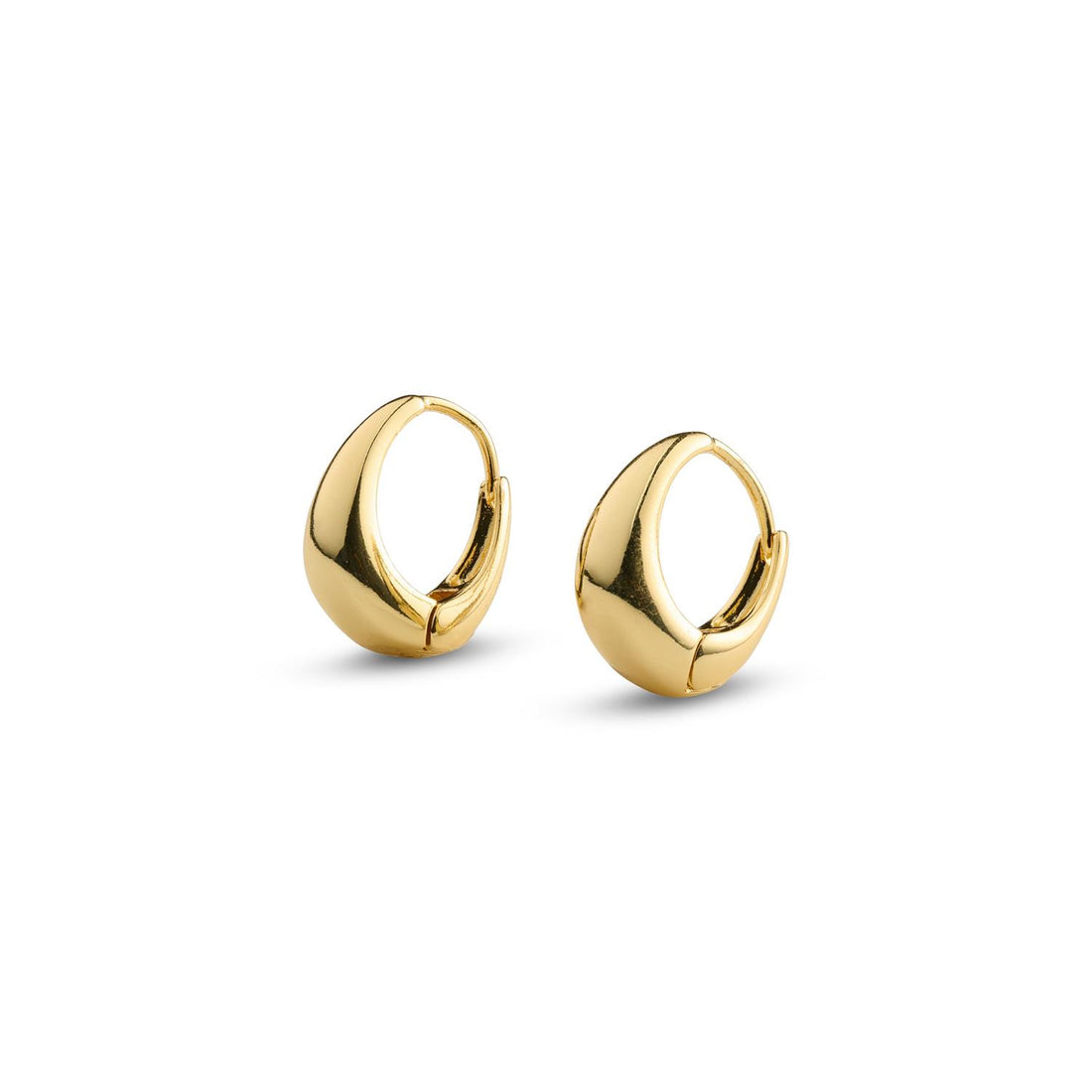 Hedvig - Classic Wide Hoop Earrings Stainless Steel Gull