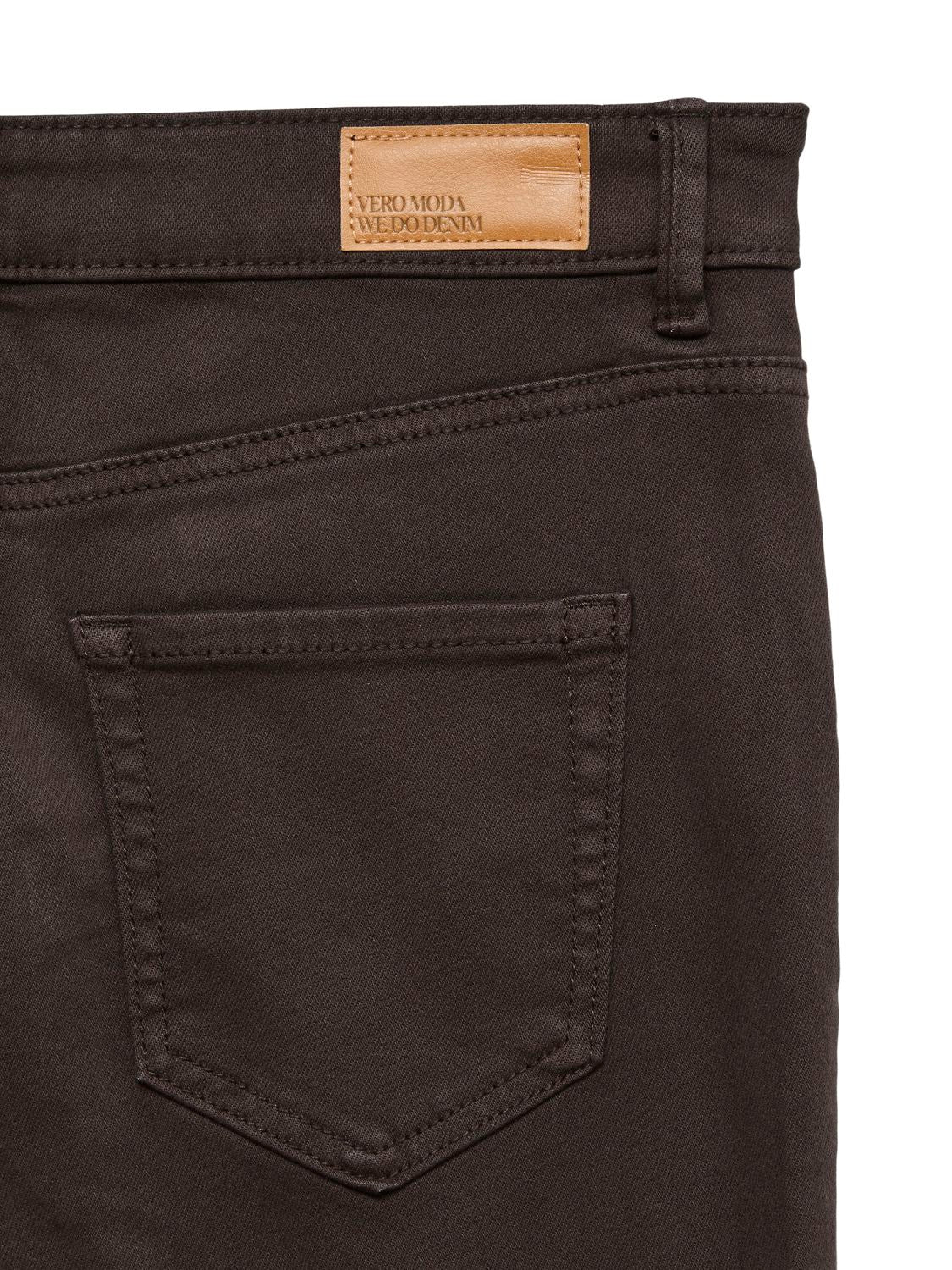 Vmflash Mr Flared Jeans Color Ga Noos Brun