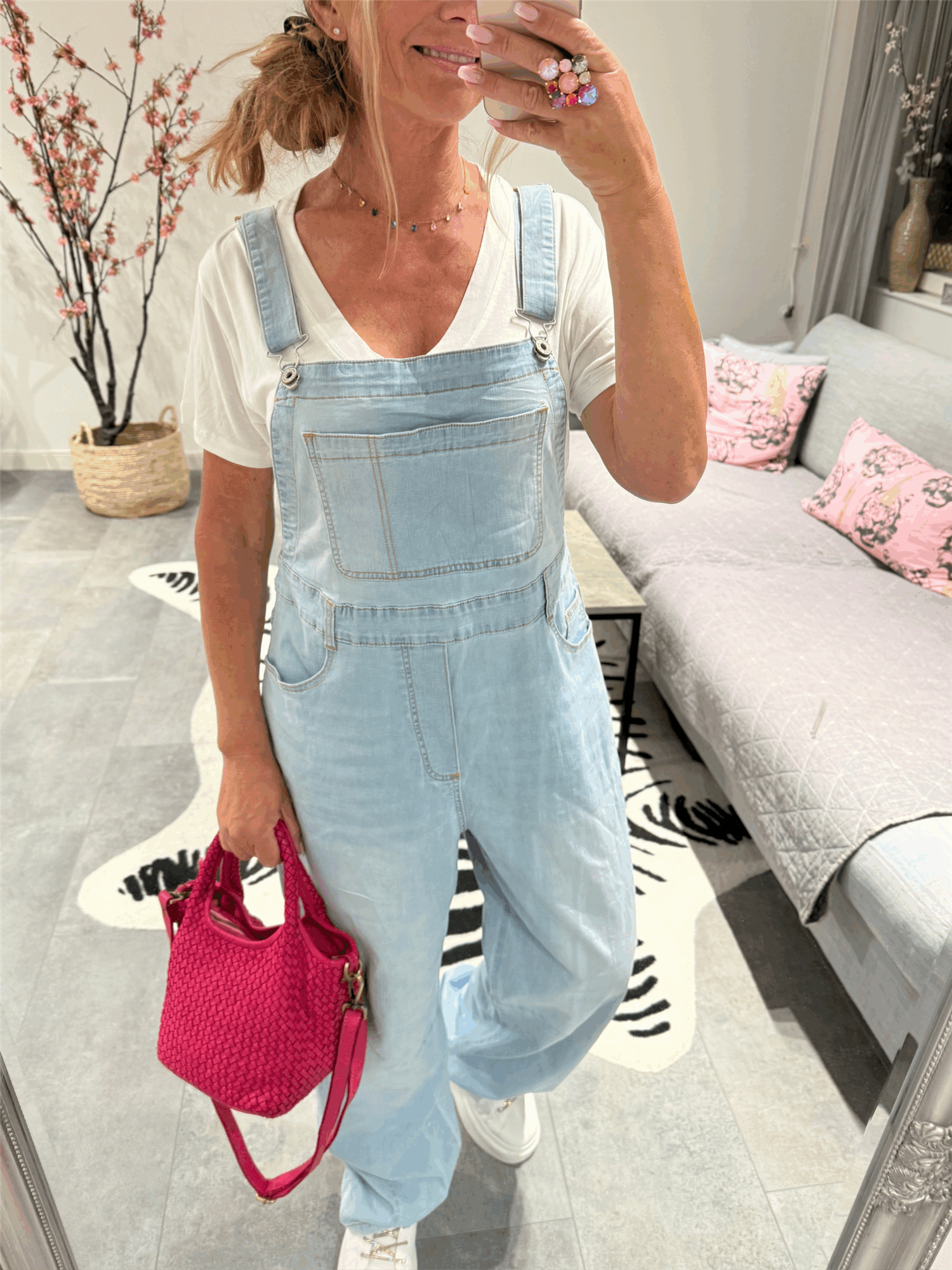 BETTY SNEKKERBUKSE Blå