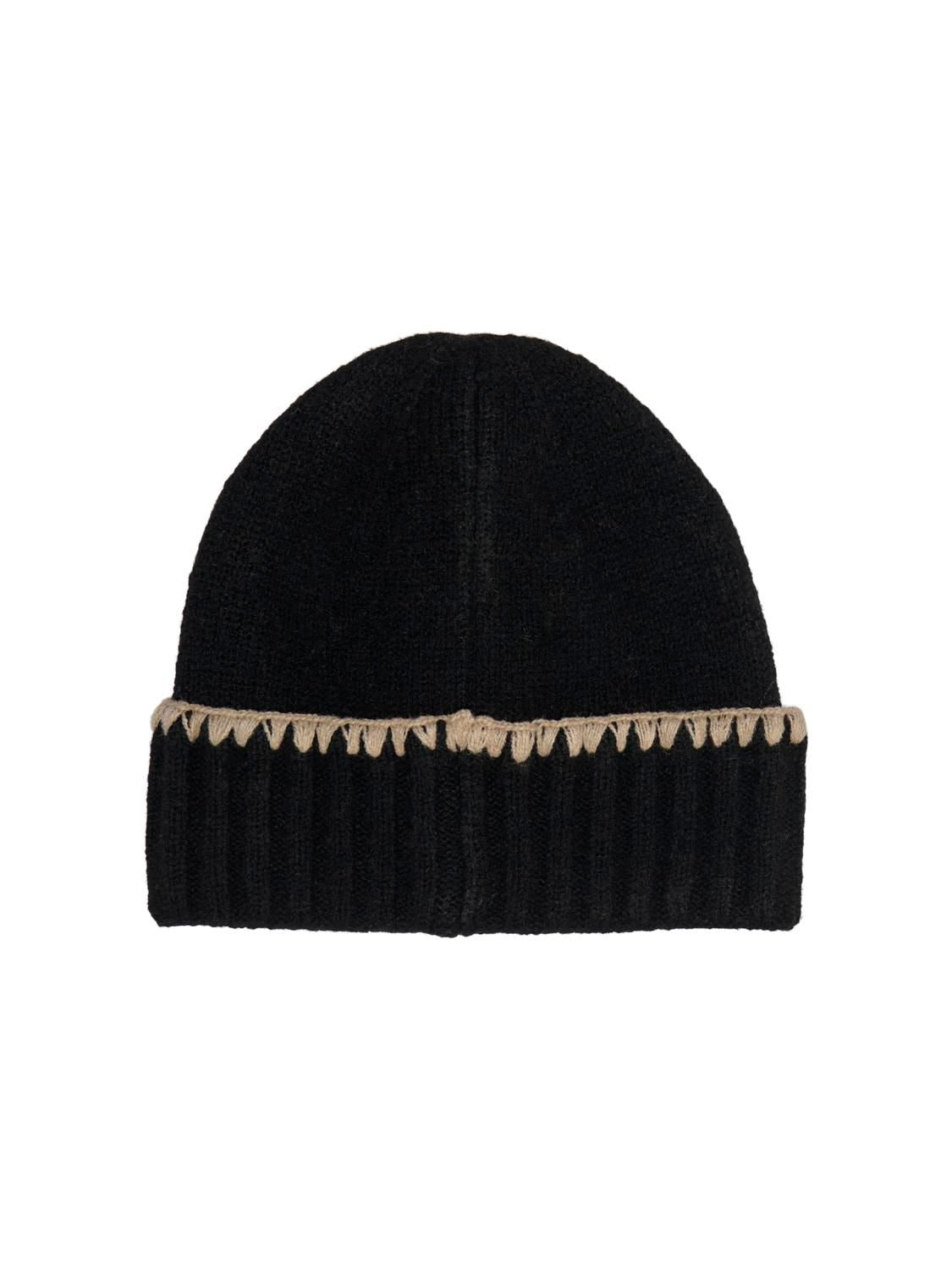 Onllea Life Embroidery Beanie Cc Sort