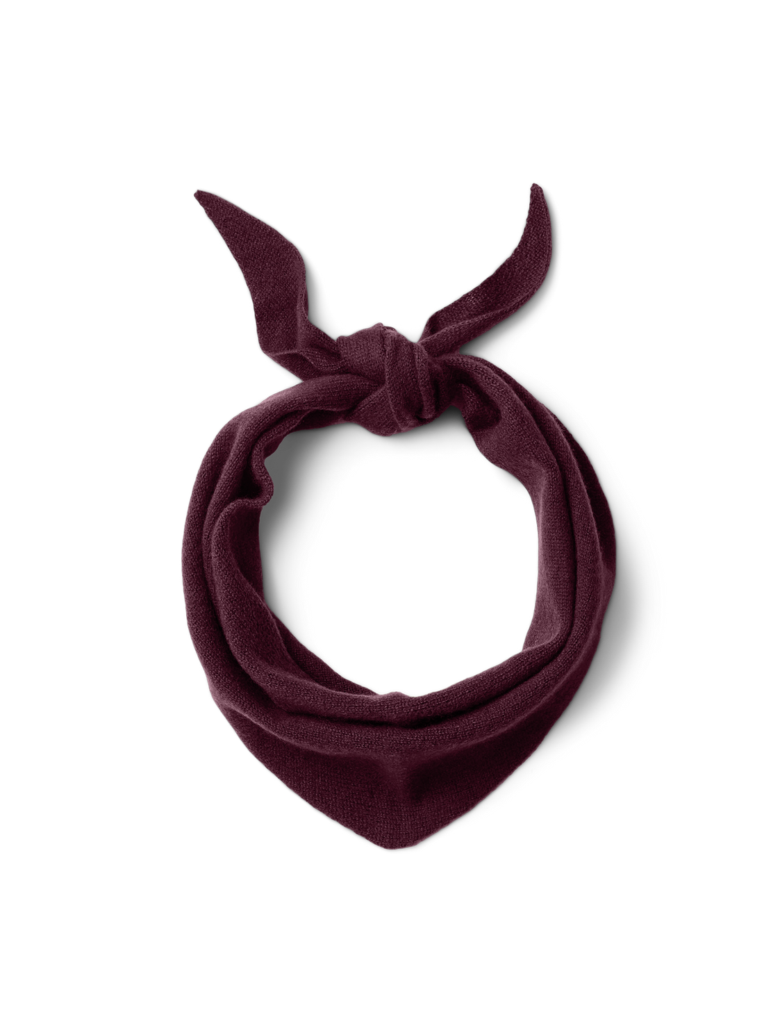 Slfmaria Narrow Cashmere Scarf Mørkelilla