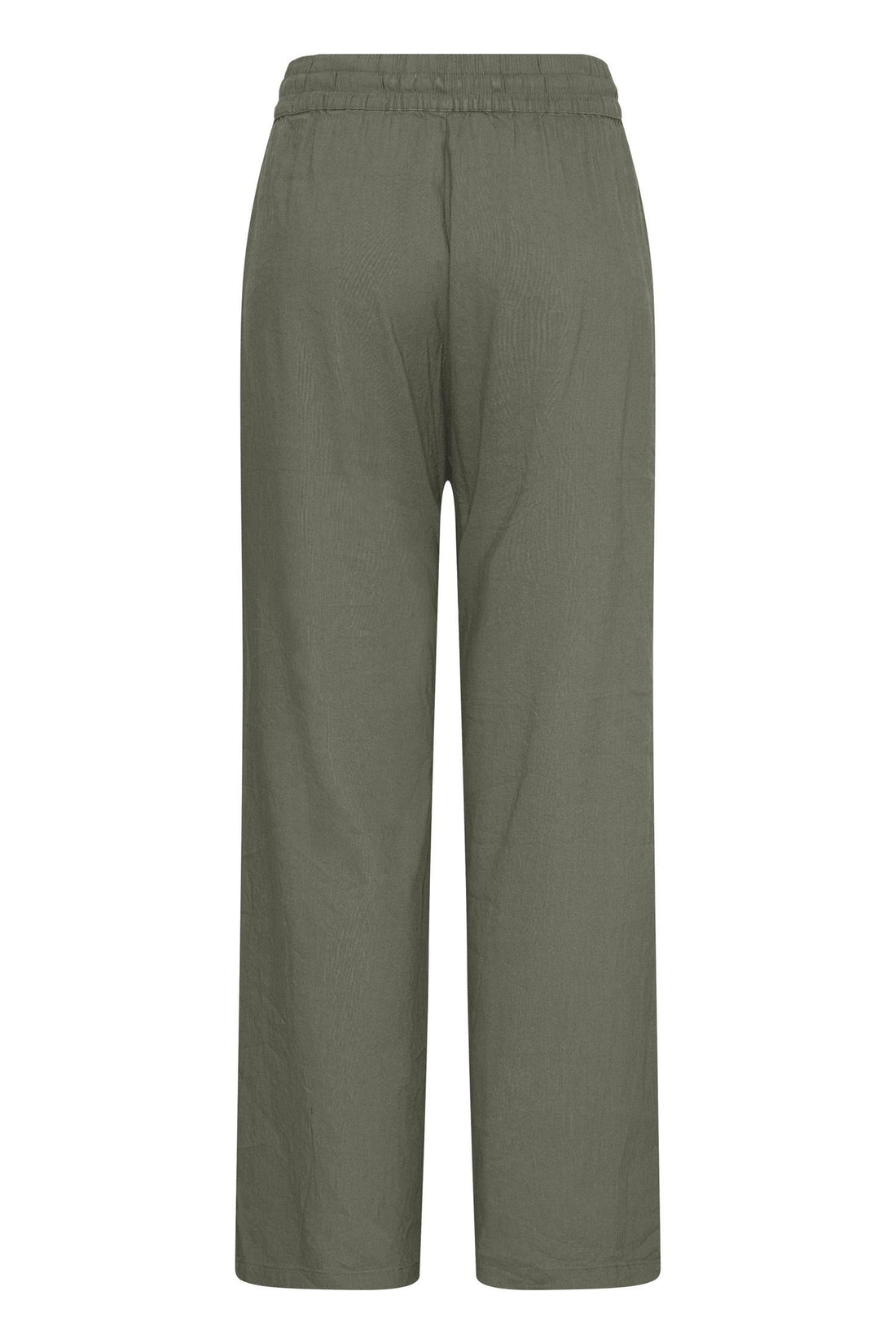 Pzluca Pant Full Length, Wide Grønn