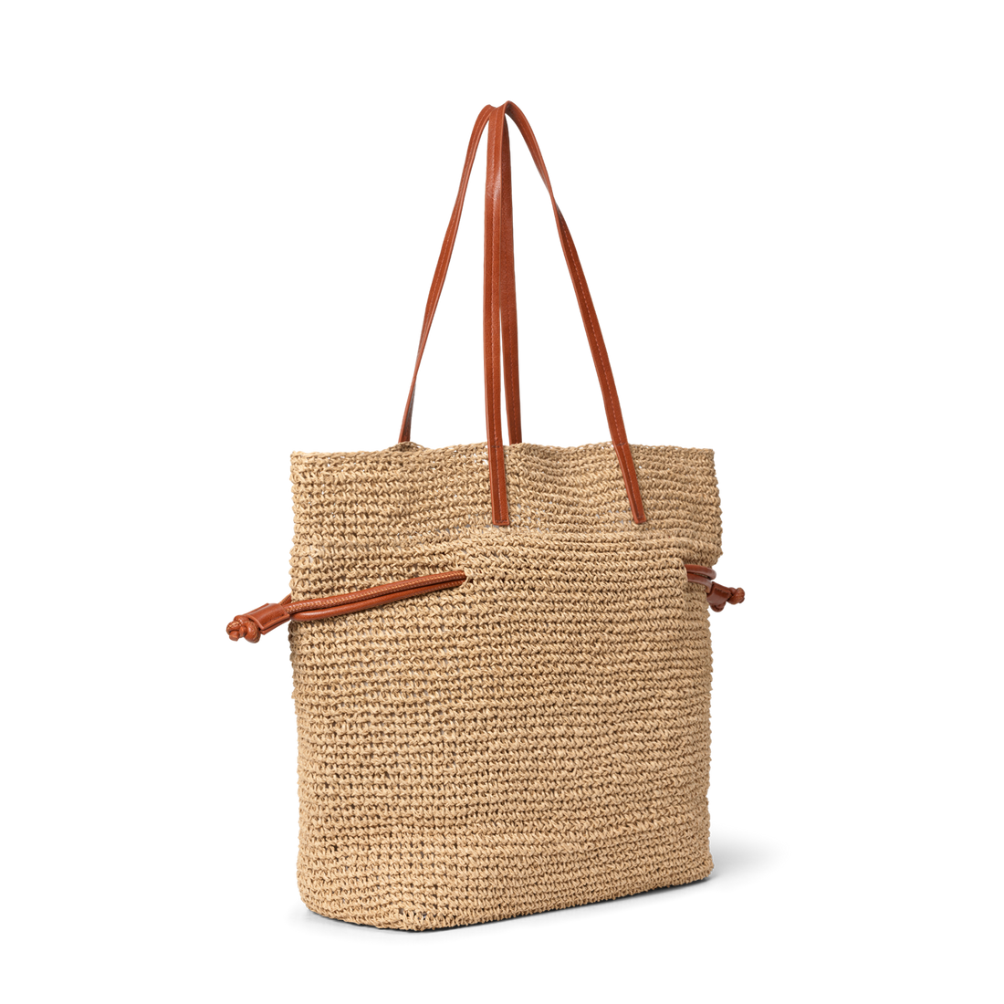 Day Natural Straw Shoulder Beige