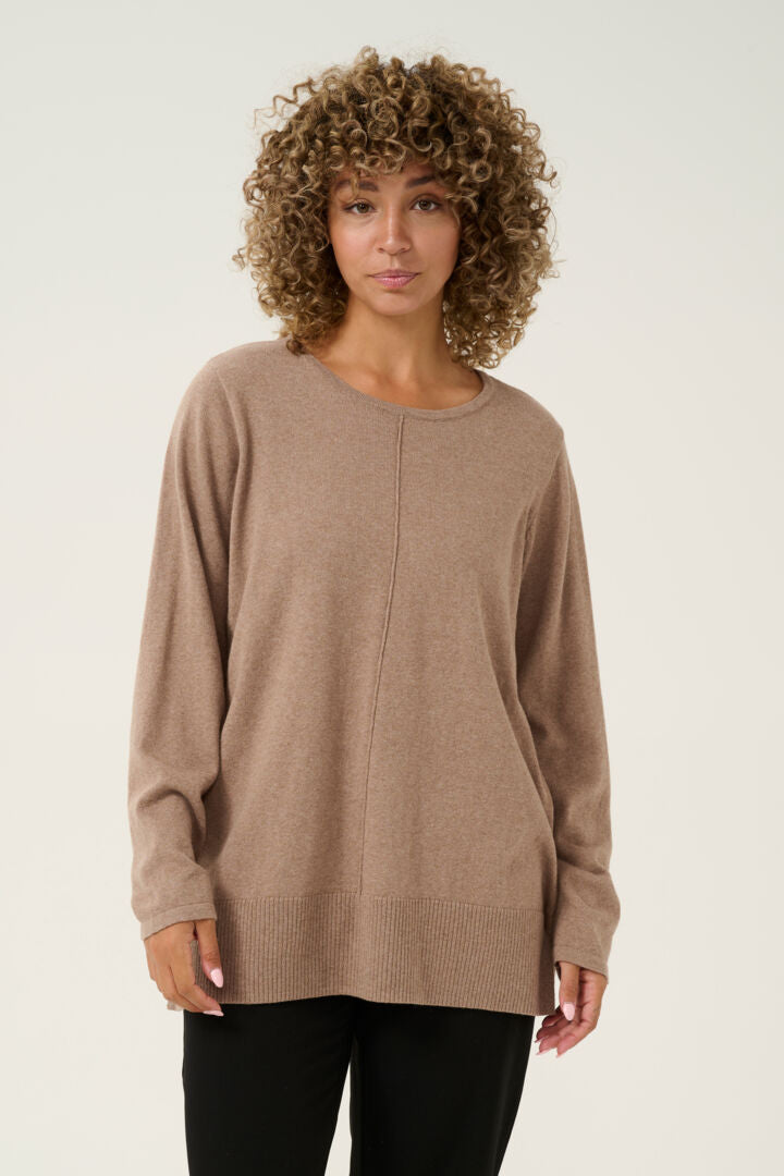 CRANVA KNIT PULLOVER Fango