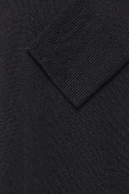 Pzsteffi Oneck Pullover Black Beauty