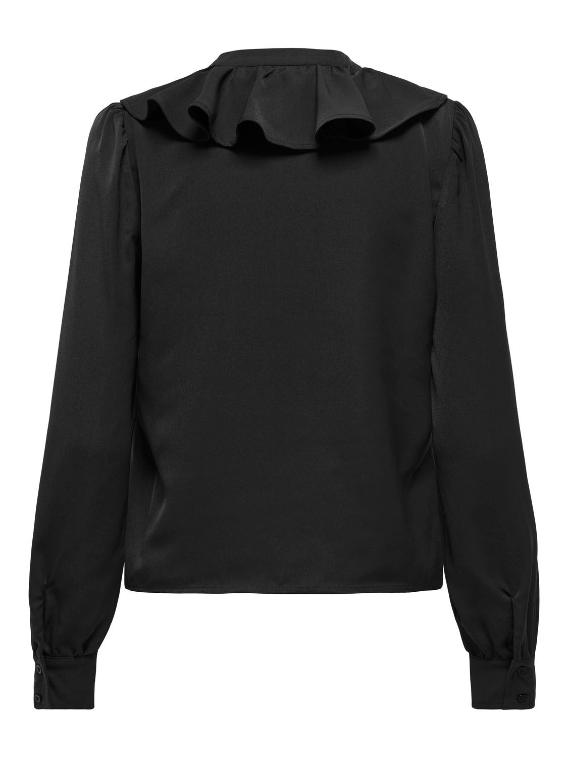 Onlthalia Life Ls V-Neck Frill Top Wvn Sort