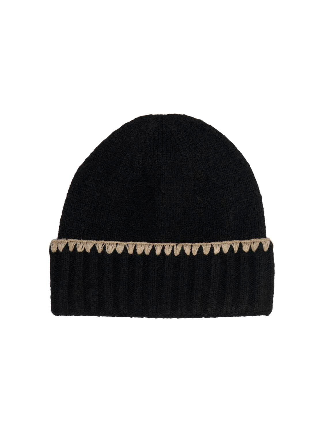 Onllea Life Embroidery Beanie Cc Sort