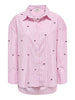 Onloregon Zeidi Ls Bow Shirt Noos Wvn Rosa
