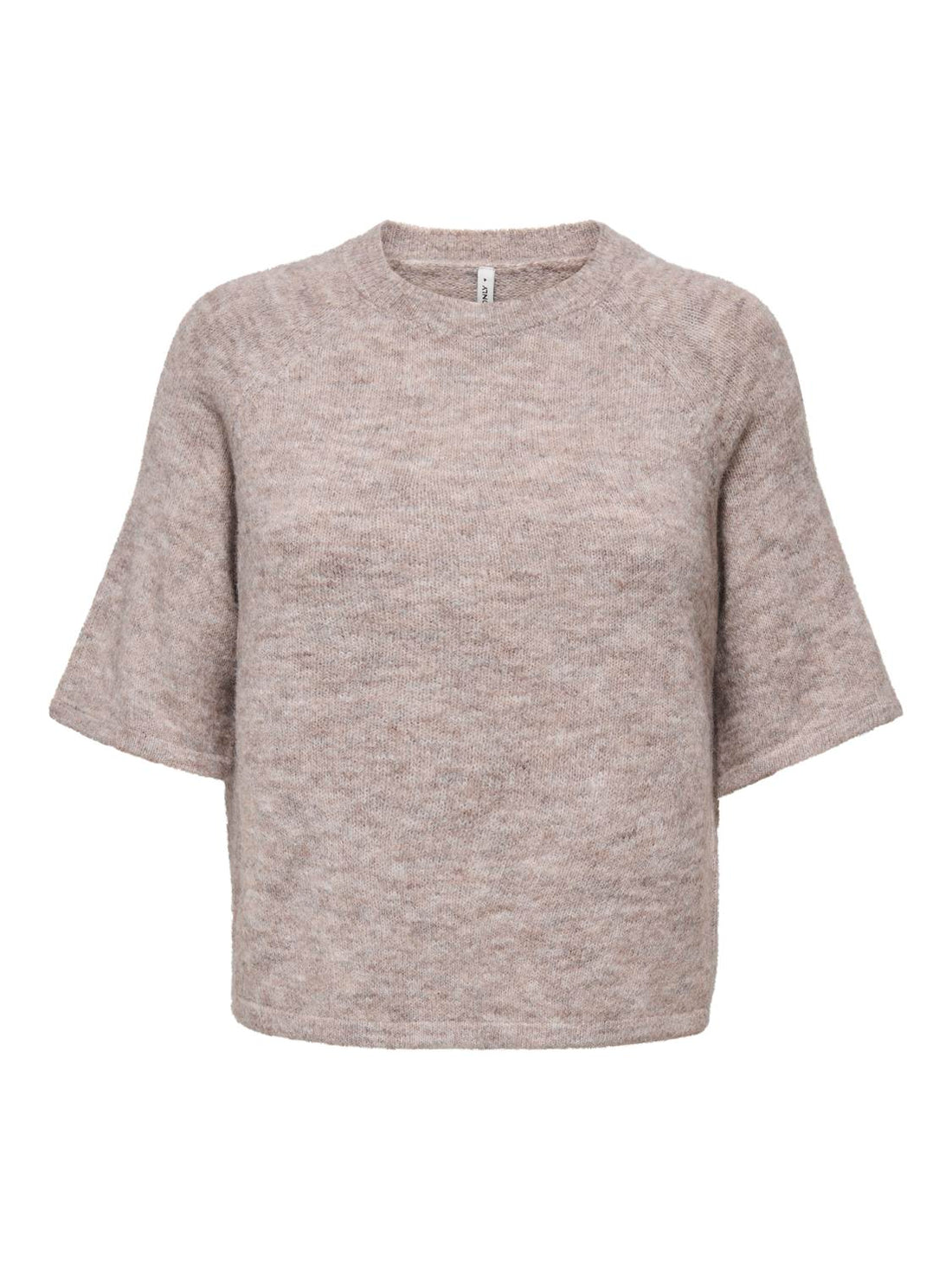 Onlazu 2/4 Raglan O-Neck Knt Beige