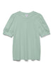 Awkerry 2/4 O-Neck Top Noos Grønn