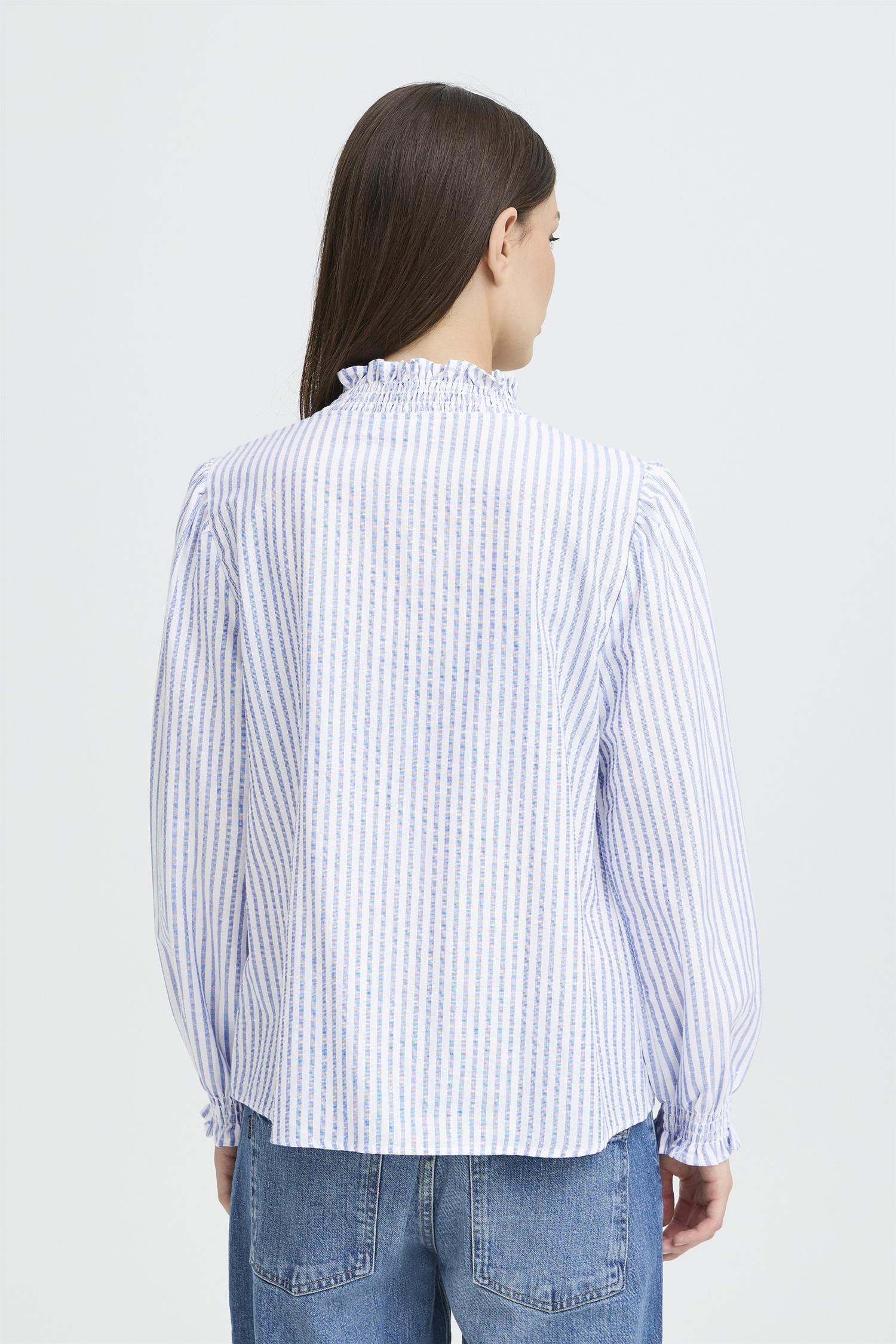 Pzaudrey Blouse Blå