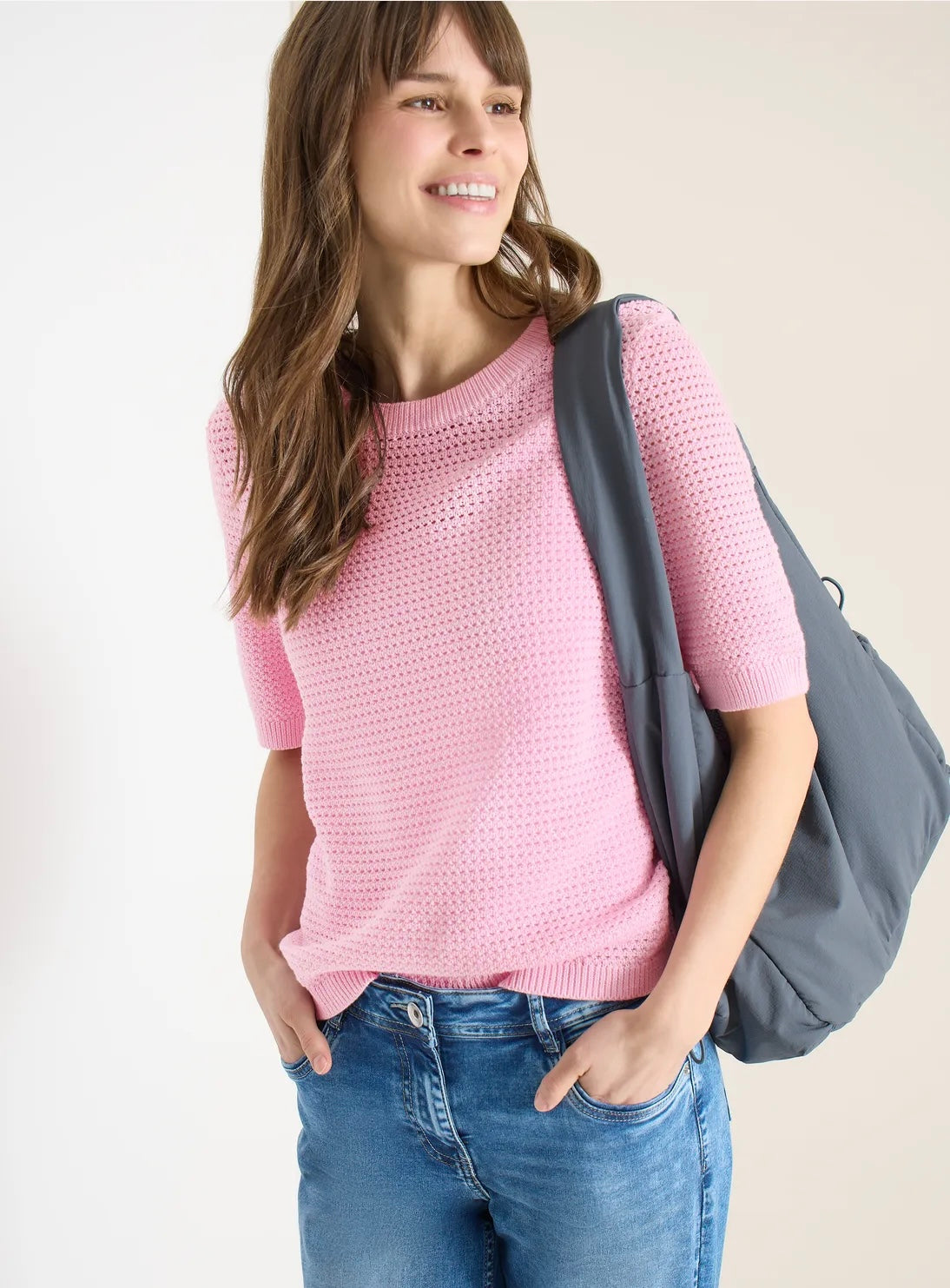 STRUCTURED ROUNDNECK Rosa