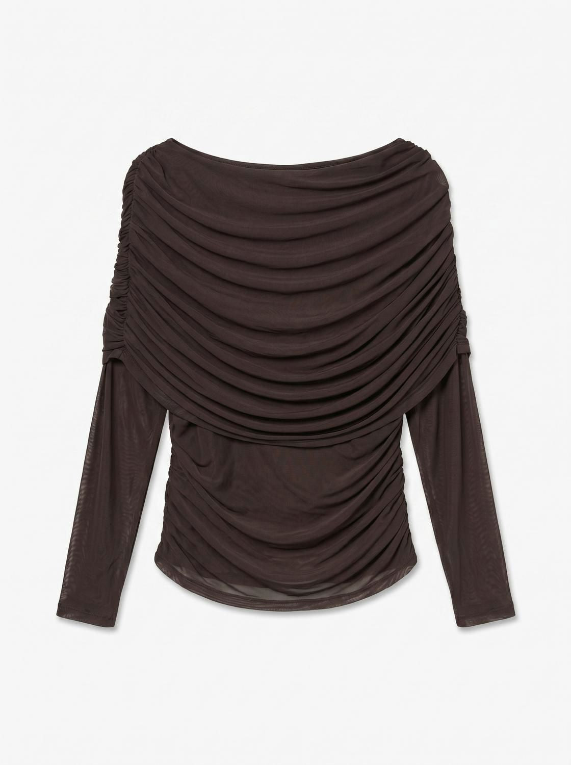 Vmnana Ls Cape Top Jrs Ret Brun