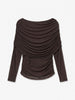 Vmnana Ls Cape Top Jrs Ret Brun