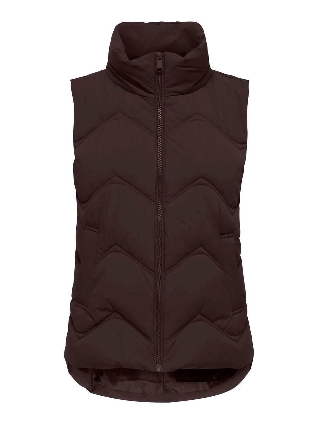 Jdypower Short Waistcoat Otw Hab Brun