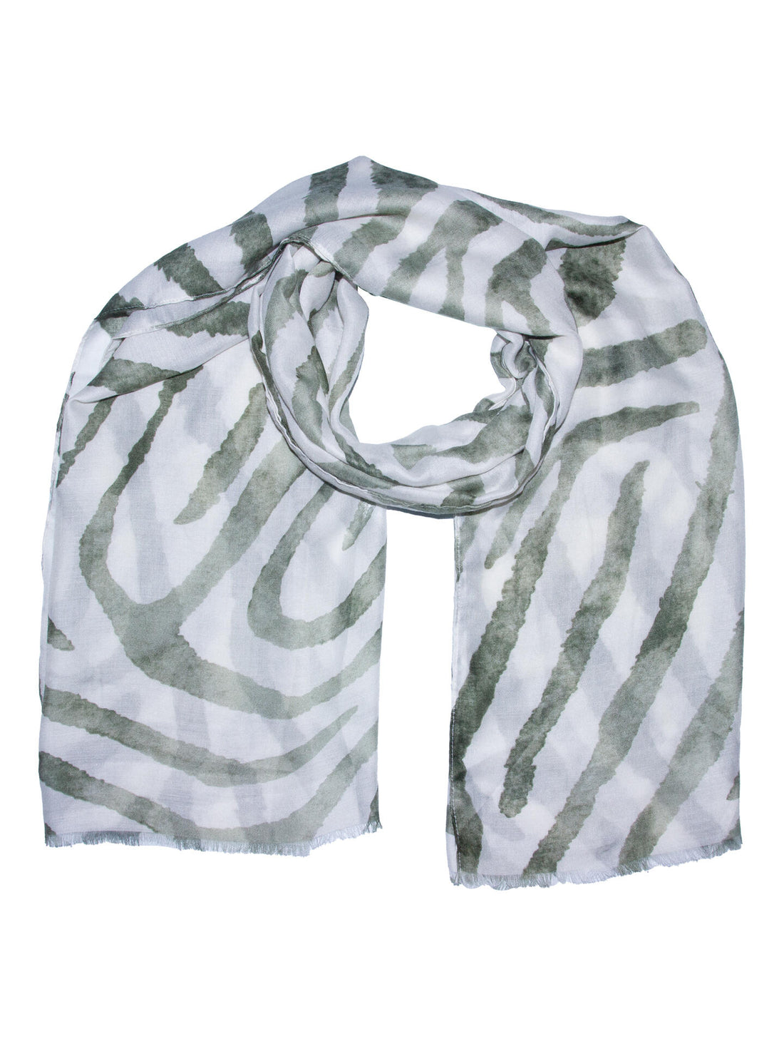 SKJERF M/DYREPRINT LOOK Grønn