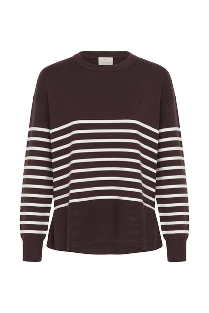 Kalimone Pullover Knit Burgunder
