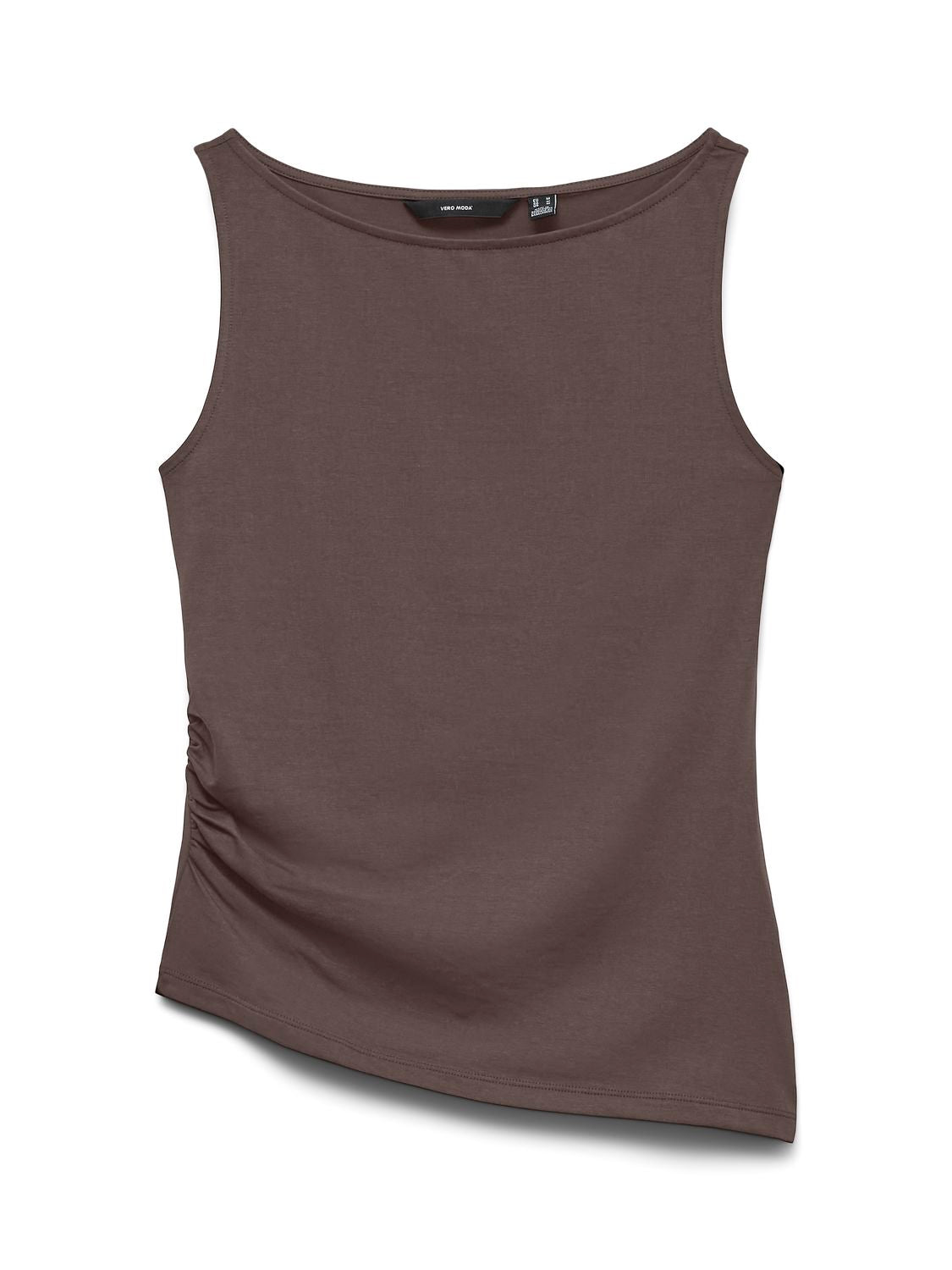 Vmkira Sl Boat-Neck Top Jrs Brun