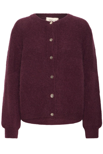 Sbava Knit Cardigan Burgunder
