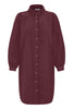 Sbladycord Dress Cabernet