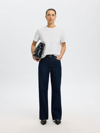 Slwessential Ss Boxy Tee Noos Hvit