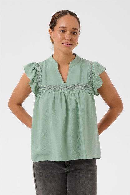 Kacarrie Blouse Grønn