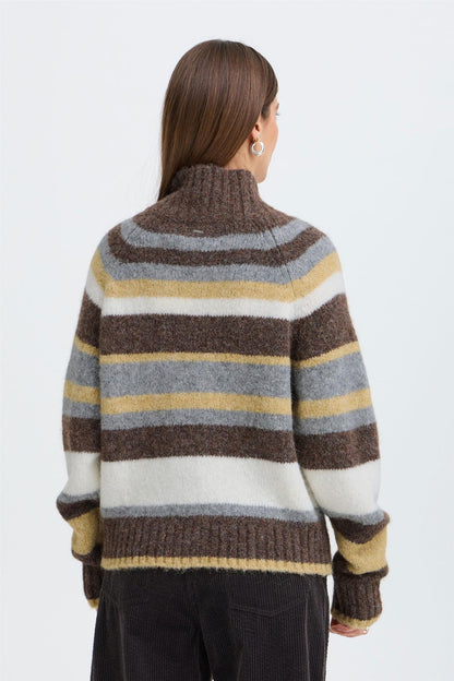 Pzgeorgie Cardigan Brun