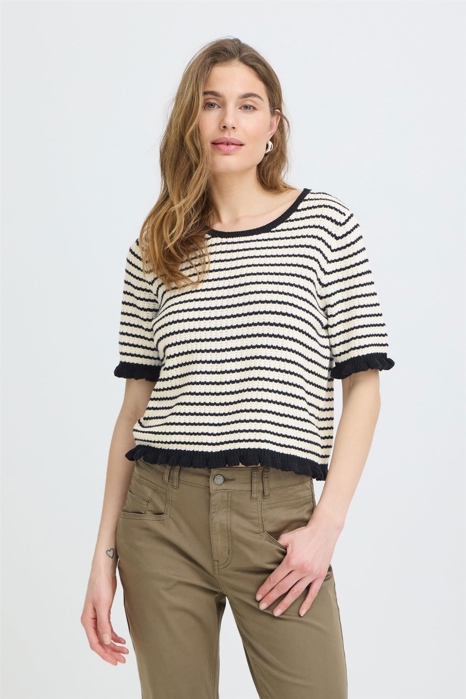 Pzcenta Knit Hvit