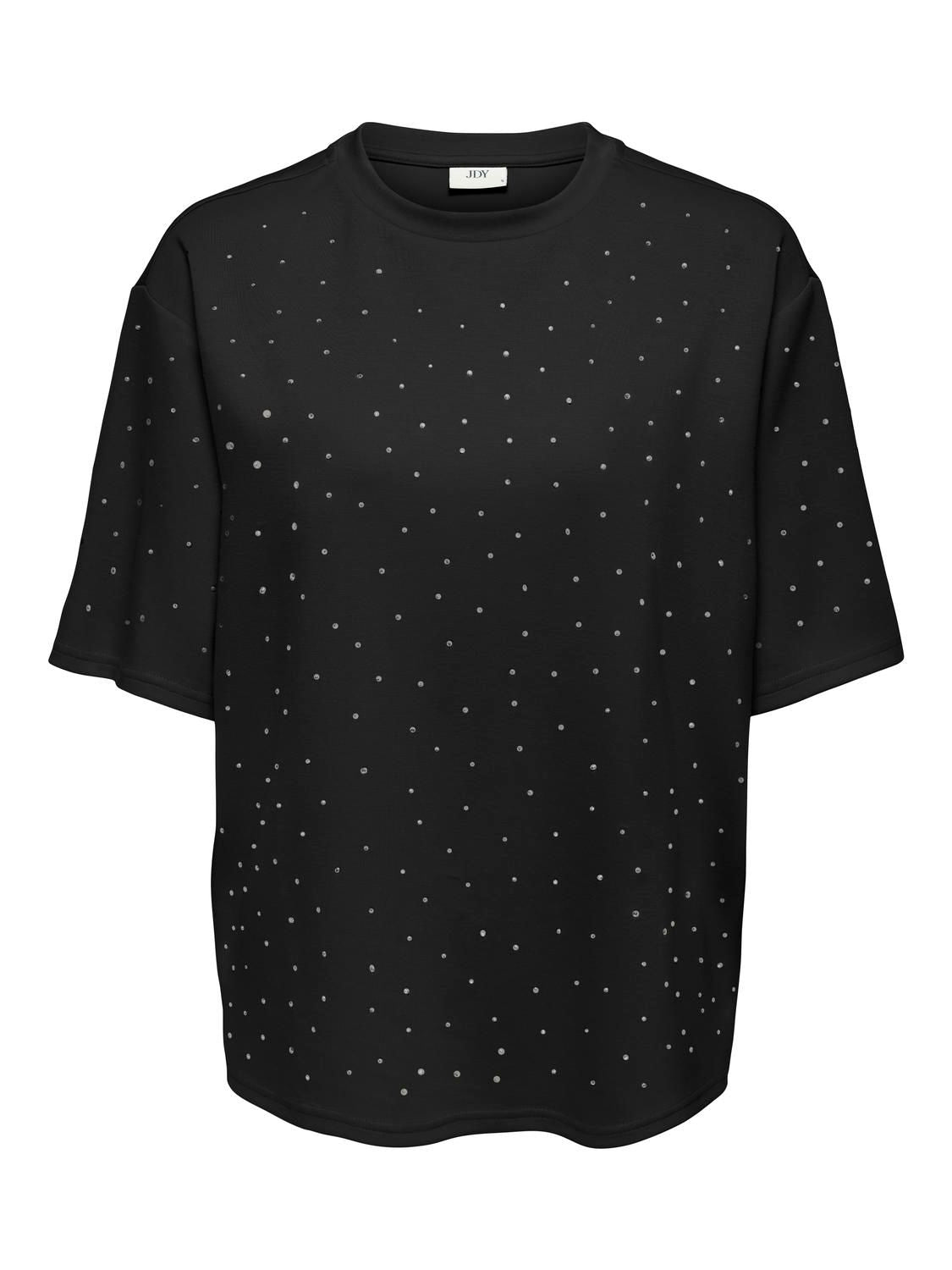 Jdynila S/s T-Shirt Jrs Sort