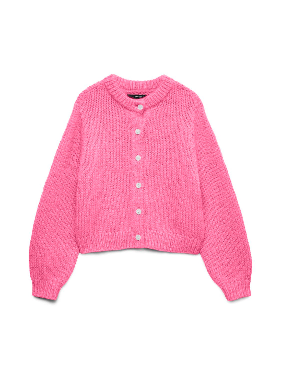 Vmwilo Ls O-Neck Cardigan Exp Rosa