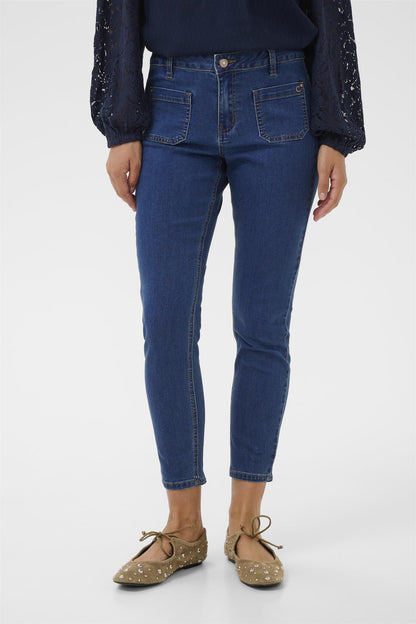 Crsanny Sorya 7/8 Jeans - Baiily Fit Blå