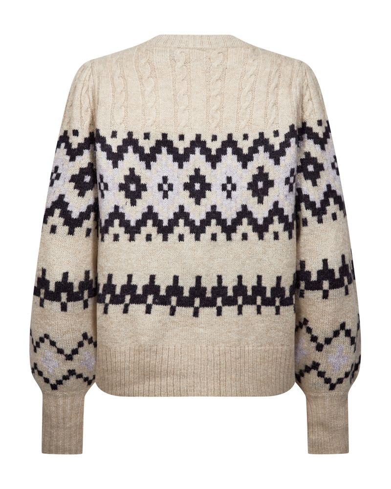 Fqmerla-Cardigan Beige