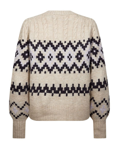Fqmerla-Cardigan Beige