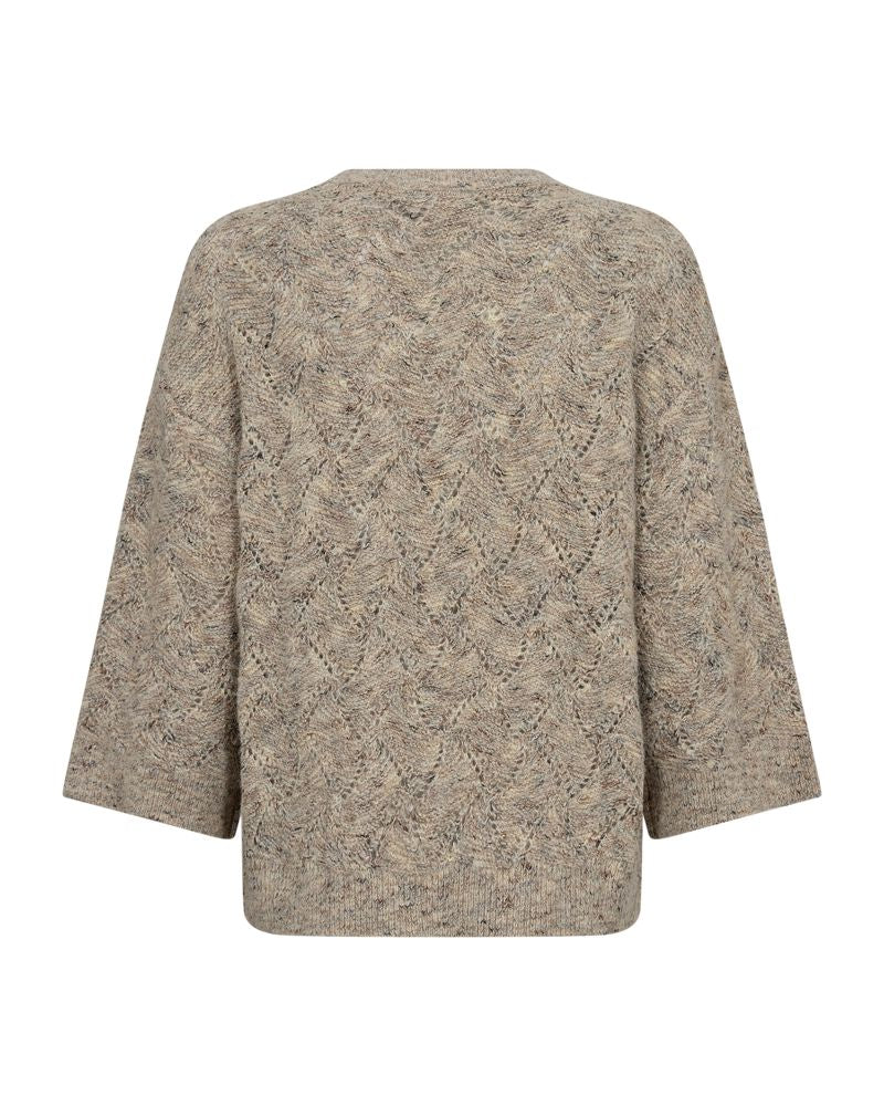 Fqestweed-Pullover Beige