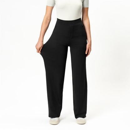 Asana Relaxed Straight Pant Svart