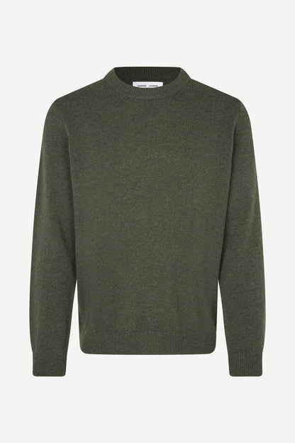 Isak Knit Sweater 15010 Grønn