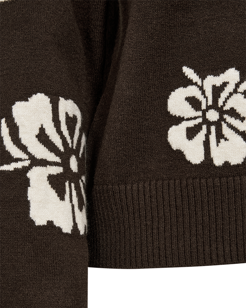 Fqalpi-Pullover Brun