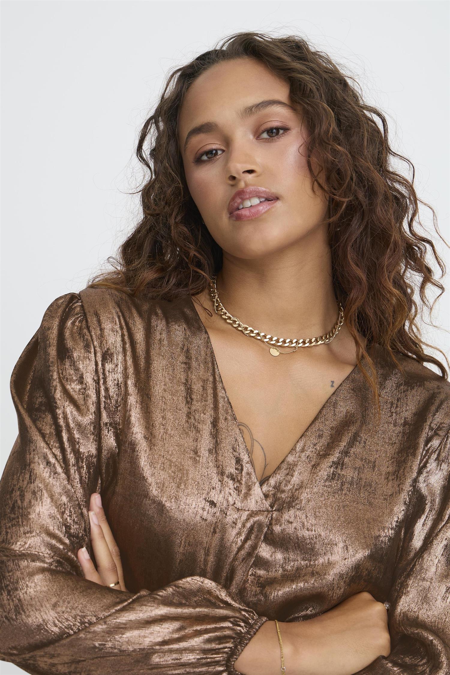 Sbelsie Blouse Copper