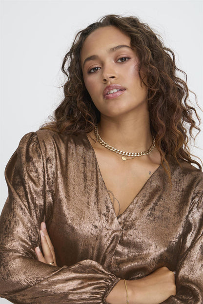 Sbelsie Blouse Copper