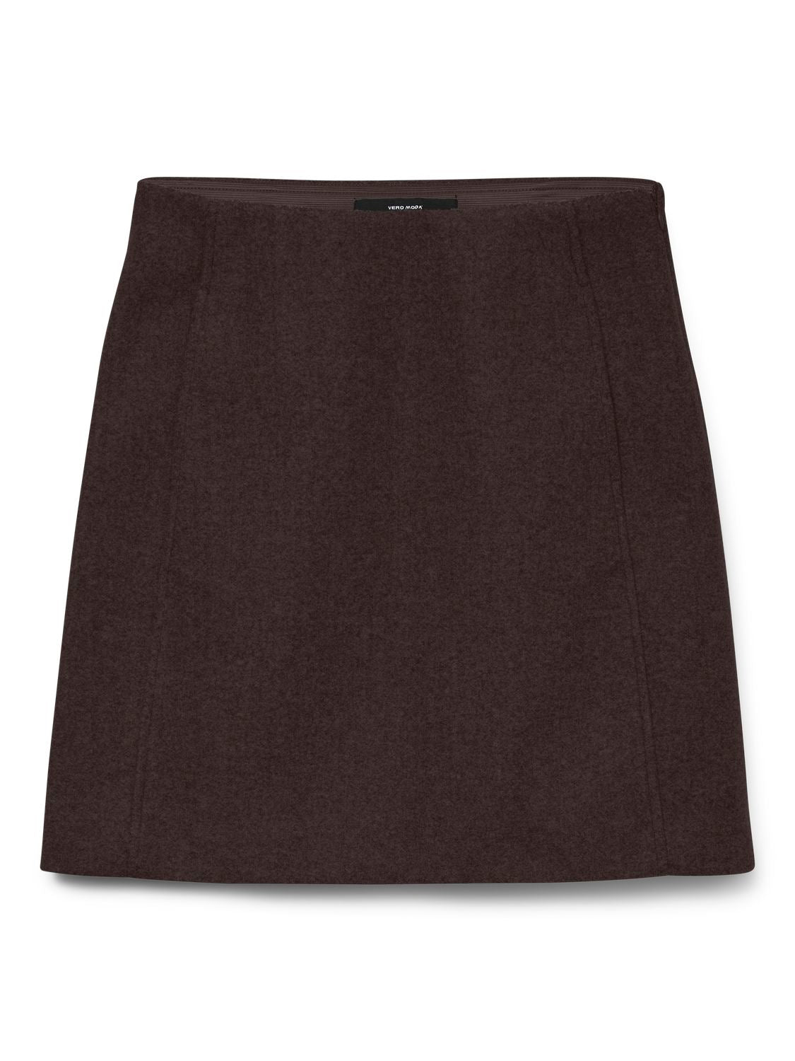 Vmfortuneallison Hw Short Skirt Ga Noos Brun