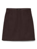Vmfortuneallison Hw Short Skirt Ga Noos Brun