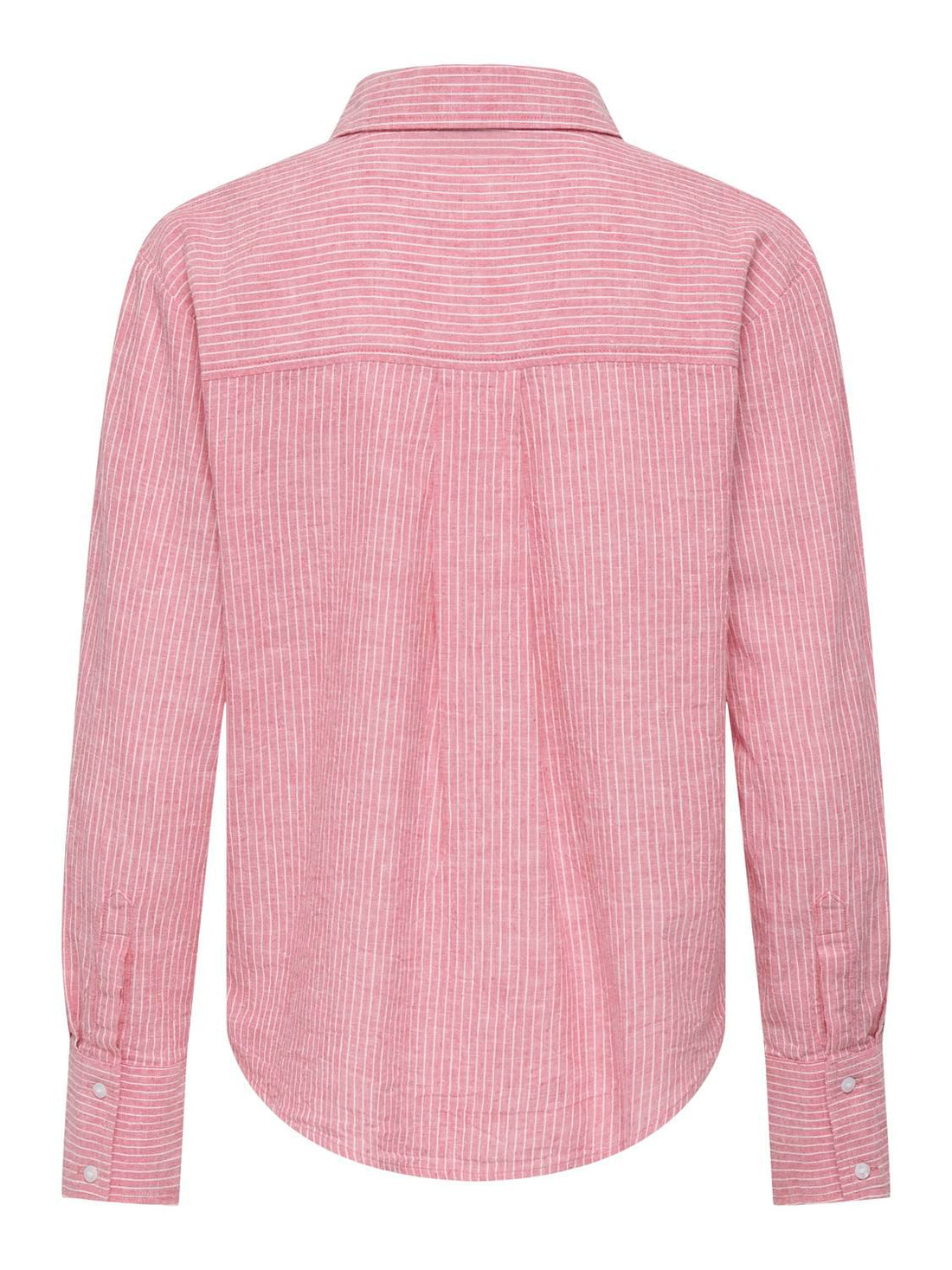 Jdymila L/s Loose Linen Shirt Wvn Dia Rosa
