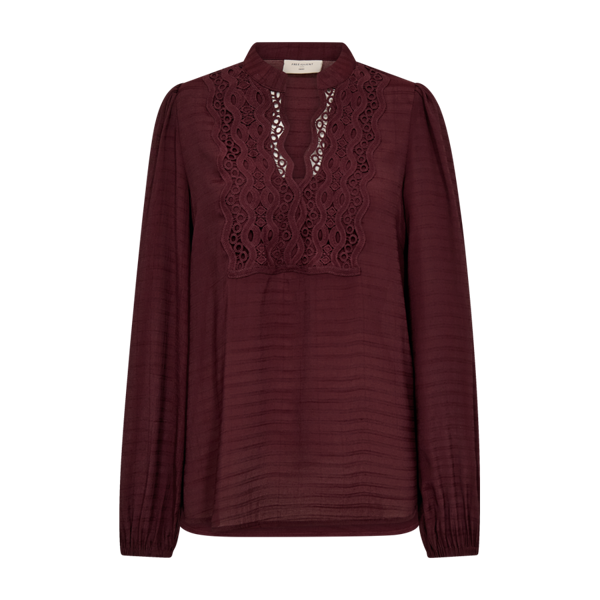 FQShu-blouse Burgunder