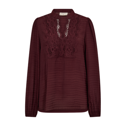 FQShu-blouse Burgunder