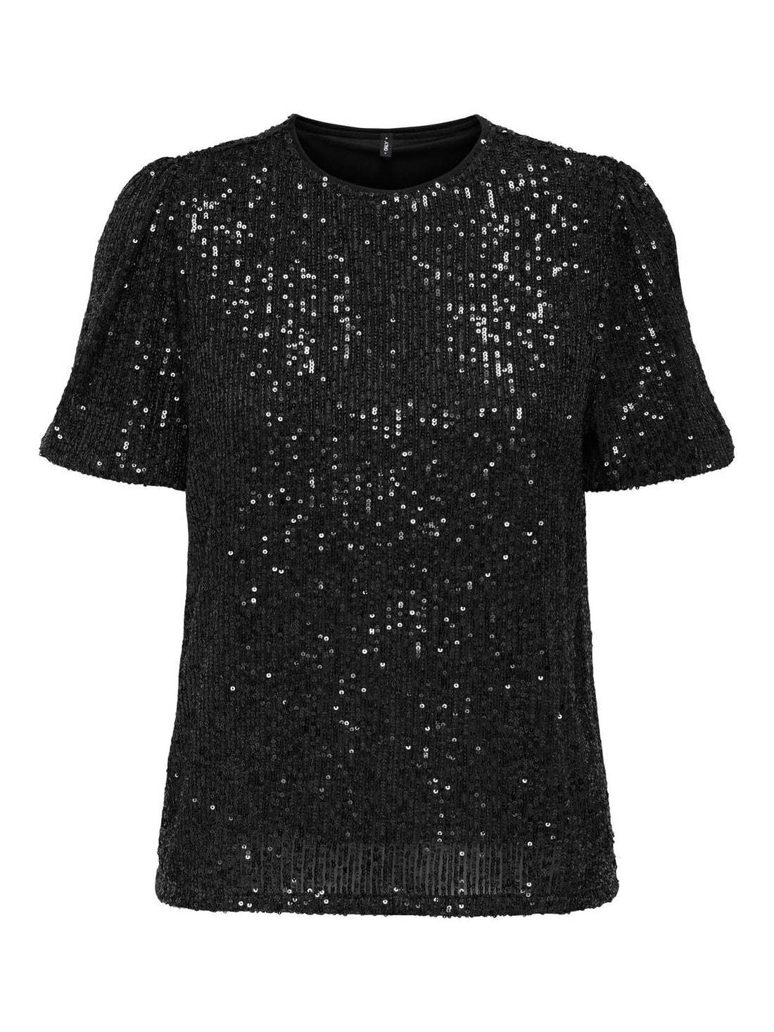 Onlana S/s Loose Sequins Top Jrs Sort
