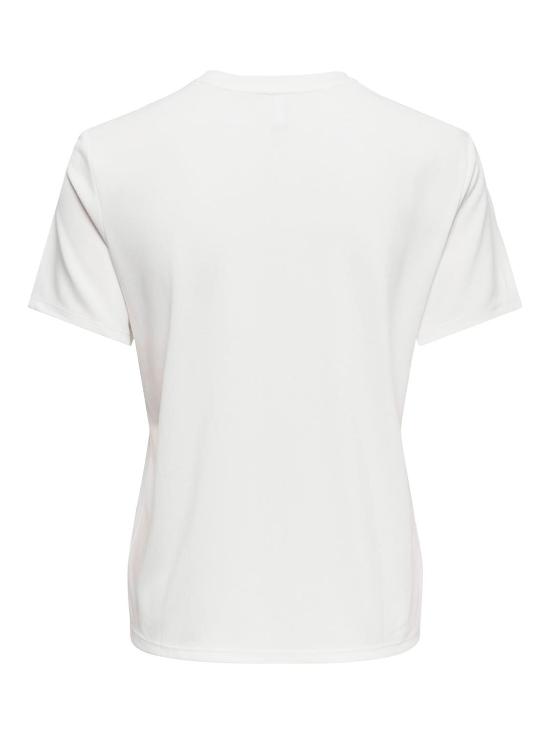 Onlfree Modal S/s Atelier Top Jrs Hvit